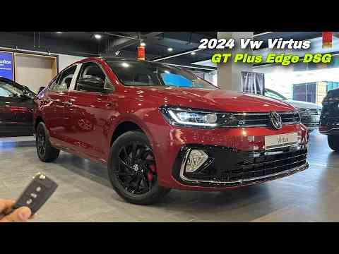 Vw Virtus GT Plus Edge DSG 2024 Price & Features ️ Vw Virtus Gt plus Top Model !!