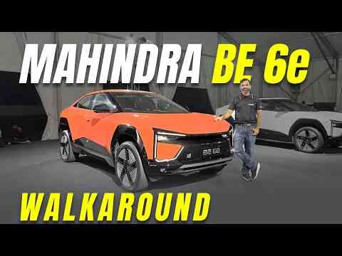 Mahindra BE 6e Walkaround Review | Exterior, Interior & Battery Warranty