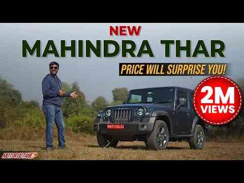 New Mahindra Thar - Forget Brezza, Venue, Nexon! Rs 9.99 lakhs onwards