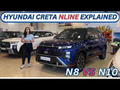 Hyundai Creta N Line All Variants Explained in Detail - Creta N8 & Creta N10