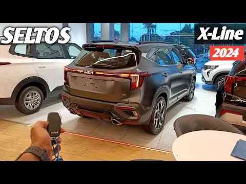 Kia Seltos X-Line 2024 | Seltos Top Model Review ️|