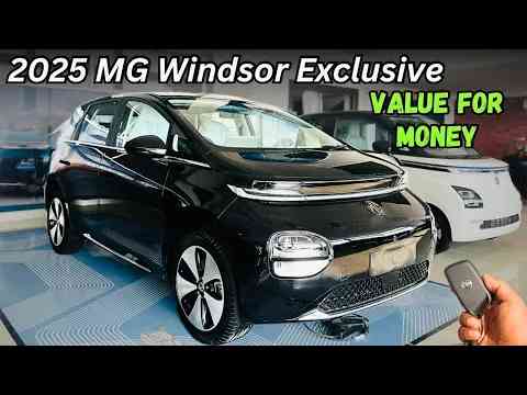 New MG Windsor Exclusive Top Model Full Review  Battery Capacity & Charging Time ️ Windsor 2025