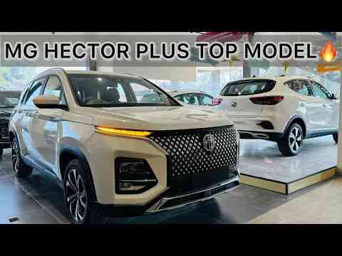 MG Hector Plus 2024 Top Model Savvy Pro Cvt  Full Detailed Review And Specifications 7 Seater