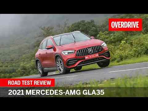 2021 Mercedes-AMG GLA35 road test review | As quick as the six-cylinder AMG SUVs! | OVERDRIVE