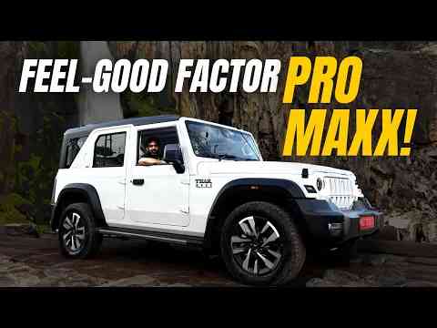 Thar Roxx First Drive Review | A Thar That Even The Family Will Approve!