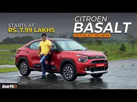 Only  7.99 lakhs for this SUV Coupè! - Citroen Basalt | Detailed Review | GearFliQ