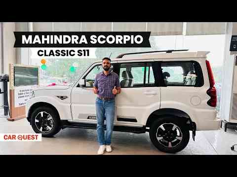 2024 Mahindra Scorpio Classic S11 Walkaround | Car Quest