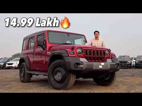 Brezza ke Price me Thar Roxx 2024 Mahindra Thar Roxx MX3 Review ( 2nd Base )