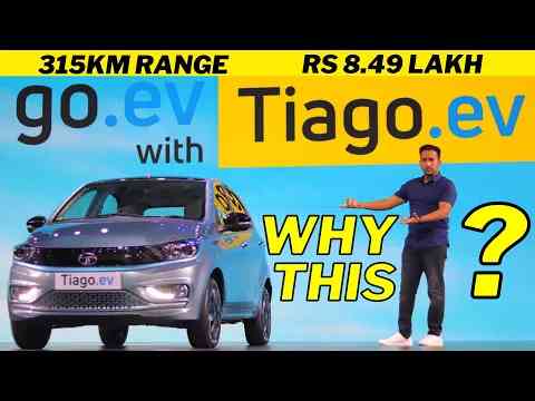 Rs 8.49 Lakhs ke Features ? Tata Tiago EV with 315KM Range | Most Practical Electric Car in India