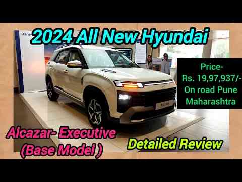 2024 All New Hyundai | Alcazar Executive | Base Model  | Detailed Review