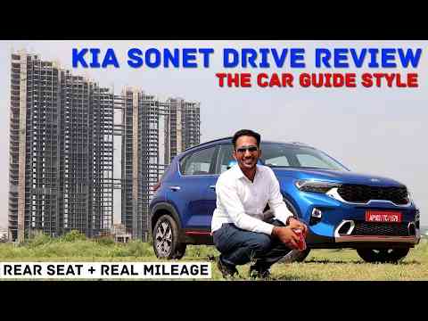 Kia Sonet Drive Review | Warranty, Rear Space, Real Life Mileage, DCT Heating  The Car Guide Style