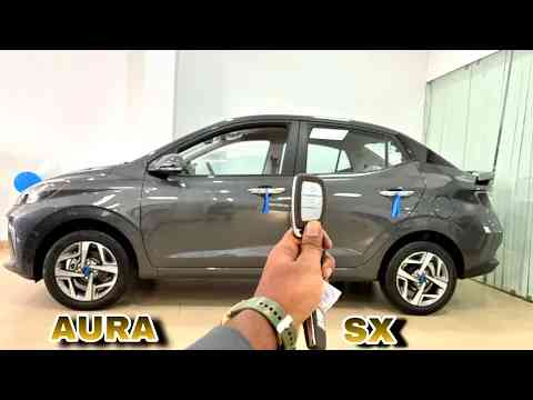 New Hyundai Aura SX Model facelift Price Features & Mileage Details Aura SX Top Model Reviews AURA