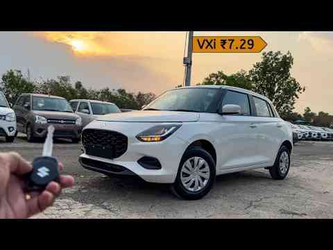 Suzuki Swift VXi 7.29 | 2024 Detailed Review