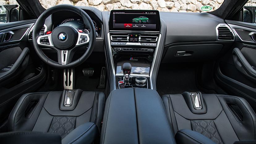 BMW M8 Coupe Competition Interior Image