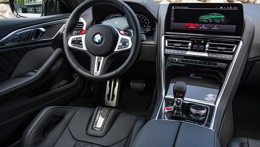 BMW M8 Coupe Competition Interior Image