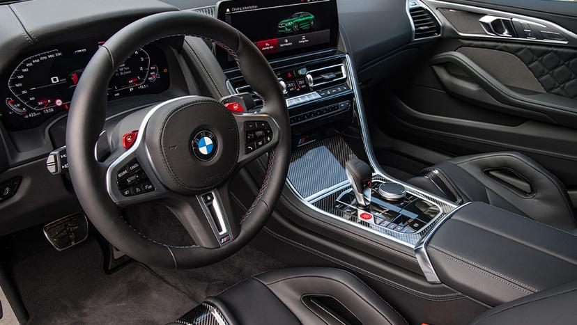 BMW M8 Coupe Competition Interior Image