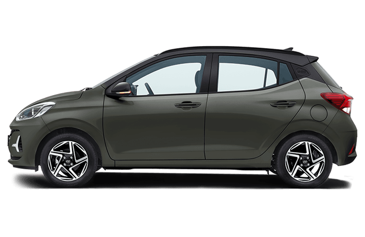 Hyundai Grand i10 Nios Spark Green With Abyss Black