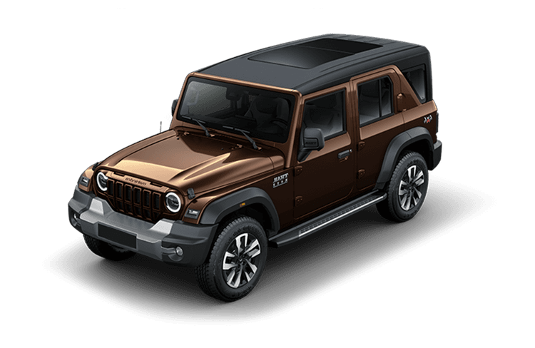 Mahindra Thar ROXX Burnt Sienna