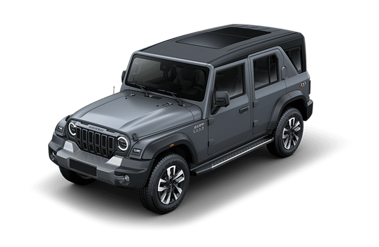 Mahindra Thar ROXX Battleship Grey