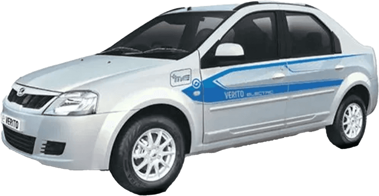 Mahindra E Verito Desat Silver