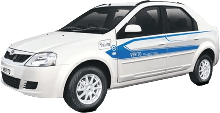 Mahindra E Verito Diamond White