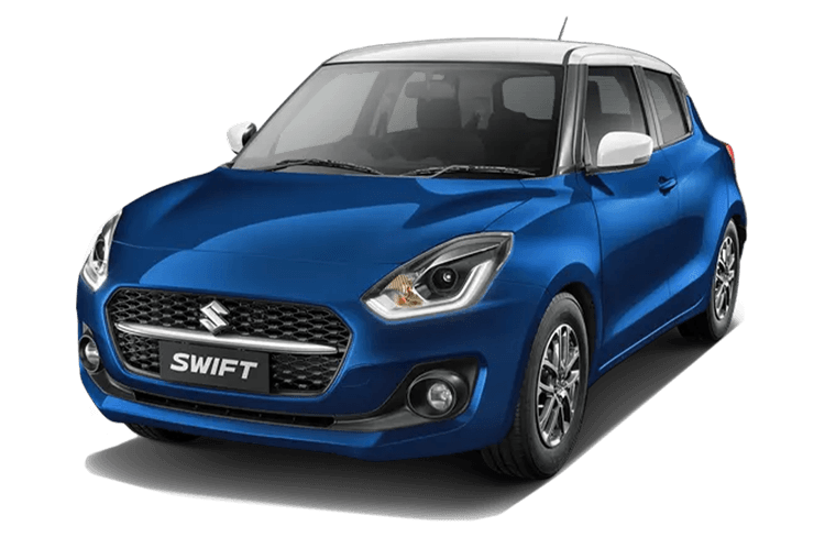 Maruti Suzuki Swift 2021 - 2023 Pearl Midnight Blue with Arctic White