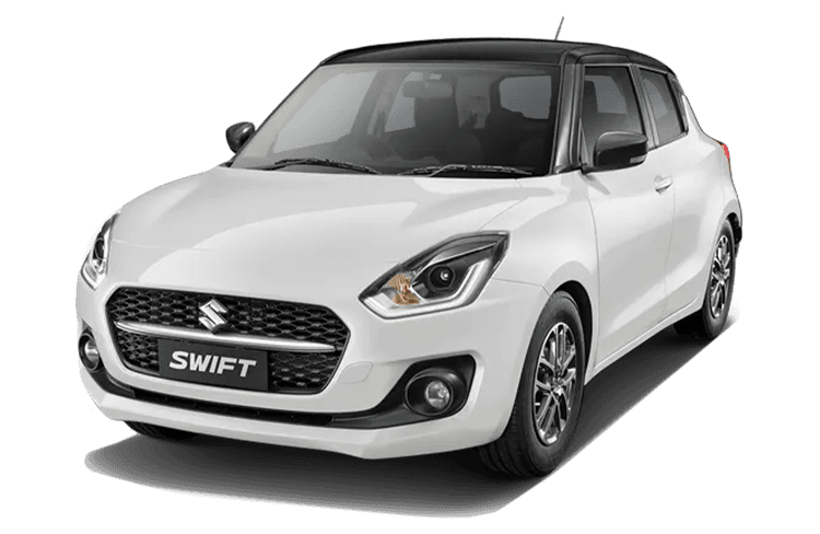 Maruti Suzuki Swift 2021 - 2023 Pearl Arctic White with Pearl Midnight Black