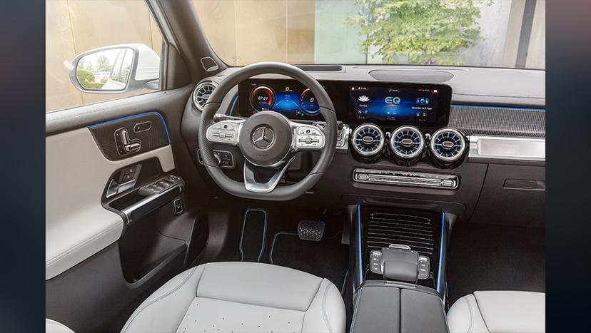 Mercedes-Benz EQB 2022-23 Interior Image