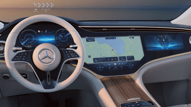 Mercedes-Benz EQS SUVInterior image