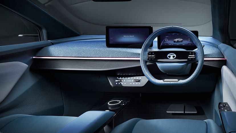 Tata Curvv EV Interior Image