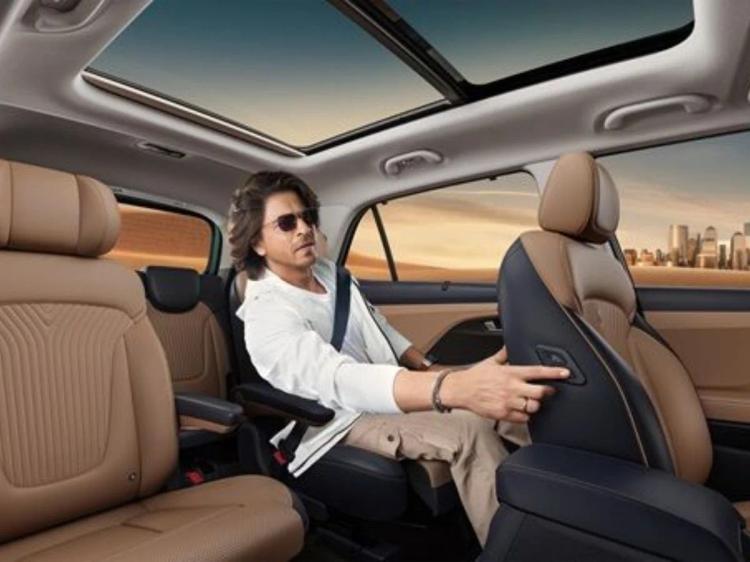 hyundai alcazar interior boss mode shah rukh khan