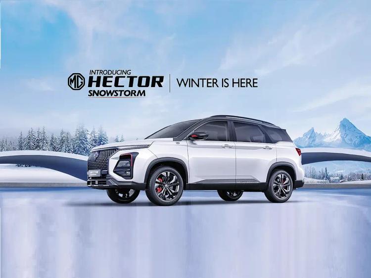 MG Hector SnowStorm