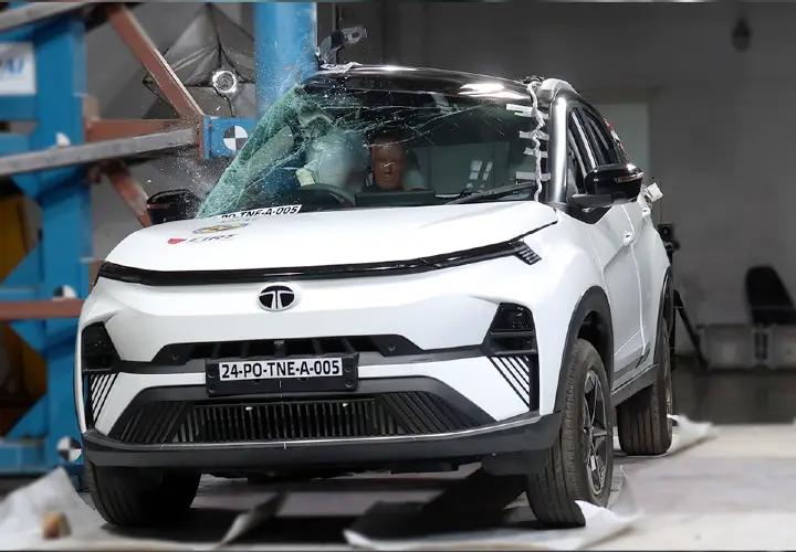 tata nexon ev safety ratings crash test