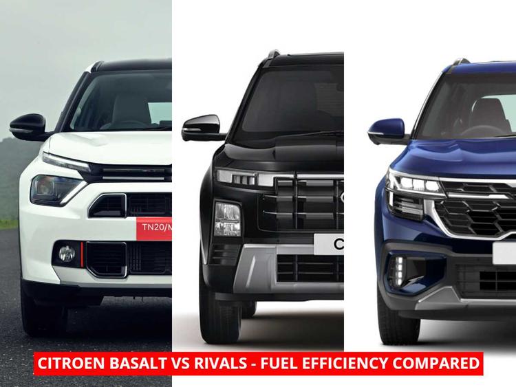 Citroen Basalt Fuel Efficiency Compared To Rivals