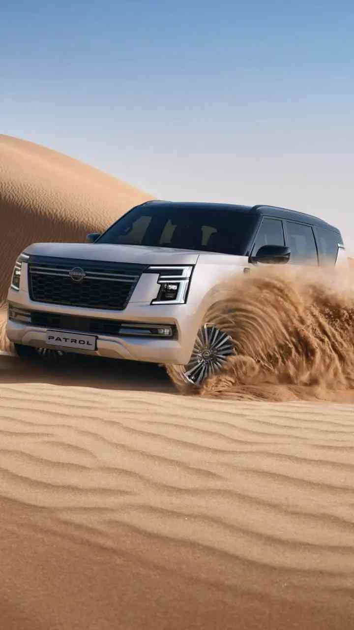 2025 Nissan Patrol front dune bashing