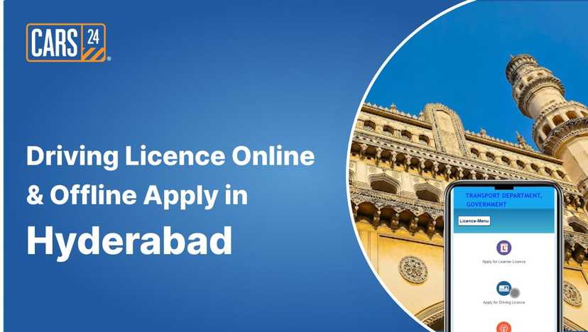 Driving Licence Online & Offline Apply in Hyderabad