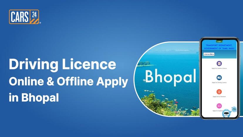 Driving Licence Online & Offline Apply in Bhopal