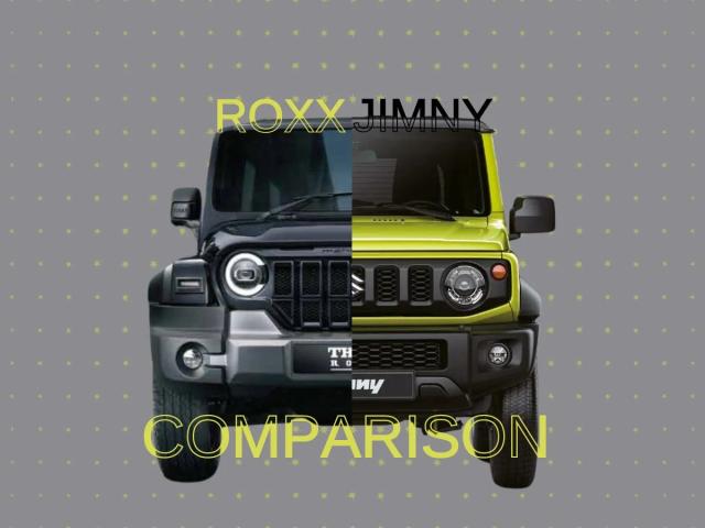 mahindra thar roxx vs maruti suzuki jimny