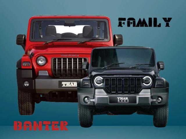 mahindra thar roxx vs thar 3-door