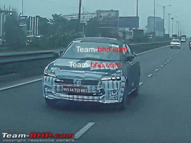 New-Gen Maruti Suzuki Dzire spotted front profile