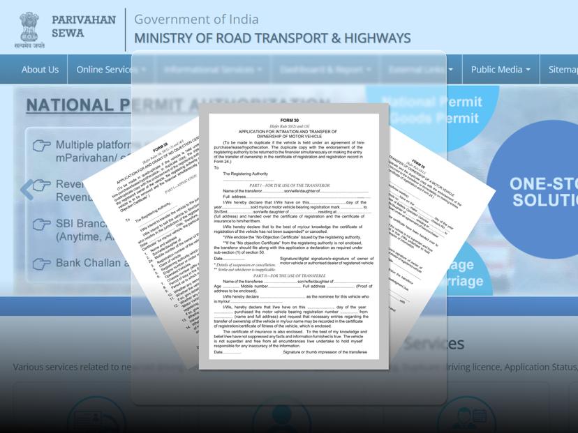 RTO Forms 28, 29, 30, and 35